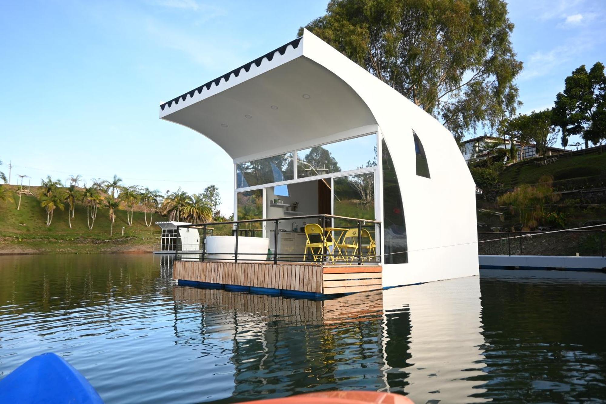 Guatapé Casa Flotante La Trinidad酒店 外观 照片